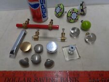 Mixed Lot Vintage Lucite Knobs Drawer Pulls Handles 1970 1980 Decorative