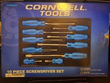 Cornwell Tools Csd810s 10 Piece Screwdriver Set Brand New