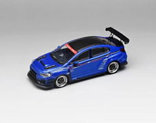 Tg Cm 164 Blue Jdm Sti Wrx Varis Racing Sports Model Toy Diecast Metal Car New