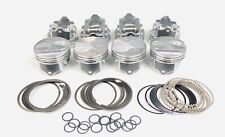 Silvo Lite Hypereutectic .340 High 30cc Dome Pistons Moly Rings Chevy 454