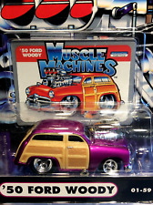 Muscle Machines 1950 50 Ford Woody 164 Diecast -