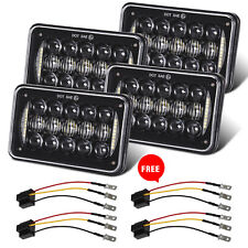 Dot Approved 4x6 Led Headlights Hilo Beam Replace H4651 H4652 H4656 H6545 Lamp