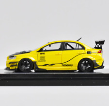 Tg 404error 164 Yellow Lancer Evolution Evo X Varis Model Diecast Resin Car New