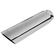 Flowmaster Exhaust Tip -weld On- 3 Cut Angle Polished Ss Fits 2.5 Tubing
