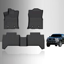 3d All Weather Tpe Floor Mats Fit 2018-2023 Toyota Tacoma Doublecrew Cab Oe