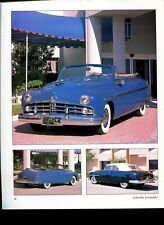 1949 1950 1951 Lincoln Color 12 Pg Review Cosmoplitan Capri