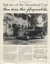 See All The Streamlined Cars Then Drive This Hupmobile Sedan Ad 1934 Sep