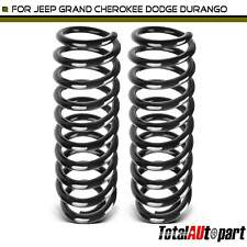 2x Coil Springs For Dodge Durango 2011-2018 Jeep Grandcherokee 2011-2017 Front
