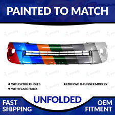 New Painted 2005-2011 Toyota Tacoma Unfolded Front Bumper Wflare Splr Holes
