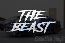 The Beast Sticker Decal V1 Vinyl Diesel Truck Jdm Car Turbo Boost Lifted Stance