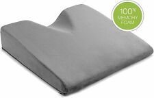 Comfysure Car Seat Wedge Pillow Memory Foam Firm Cushion - Orthopedic