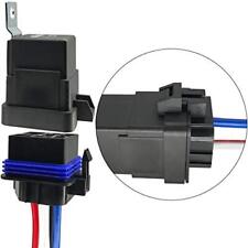 4-pin 8060 Amp 12v Dc Waterproof Relay With Harness - Heavy Duty 12 Awg Tinn
