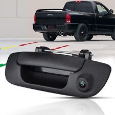 For Dodge Ram 2002-2008 Tail Gate Handle With Rear Backup Camera Parking Cam Kit