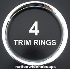 Set Of 4 Gm 16 Chrome Wheel Trim Rings Beauty Rims Glamour Ring Rim Tire Bands