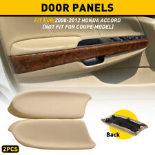 2pcs Driver Passenger Door Side Panel Armrest For Honda Accord 08-12 Beige Us