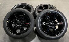 F150 Ford Performance 22 Gloss Black Wheels 27550r22 Bridgestone Tires