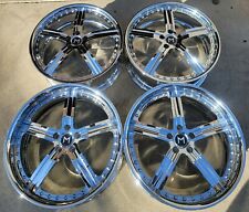 Forged Wheels Rims 21 Inch Staggered 5x114.3 5x4.5 Chrome Fits A Lexus Is And Gs