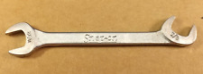 Vintage Snap On 1132 38 Ignition Angle Open End Wrench Ds 2224 Usa