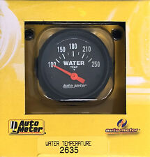 Auto Meter 2635 Z-series Electric Water Temperature Temp Gauge 100-250 2 116