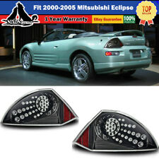 For 2000 2001 2002 2003 2004 2005 Mitsubishi Eclipse Led Tail Lights Blackclear
