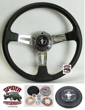 1970-1977 Mustang And Mustang 2 Steering Wheel Pony 14 Polished Muscle Car