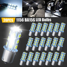20x 1156 1141 18smd Rv Camper Trailer Led Interior Light Bulbs 6000k Super White