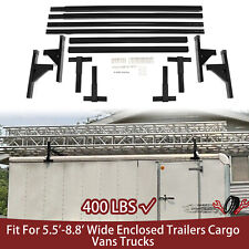 400 Lbs Roof Ladder Rack For 5.5-8.8 Wide Enclosed Trailers Cargo Vans Trucks