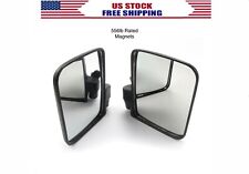 Magnetic Mounted Mirrors Fits Skid Steer Tractor Equipment Jeep Offroad