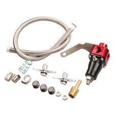 Inline Fuel Pressure Regulator Adjustable Fpr Boostvacuum Reference Port 13301