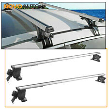 52 Universal Top Roof Rack Cross Bars For Car Suv Wraised Rails Max.load 150kg