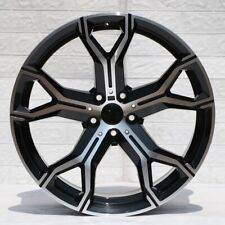 20 W702 Black Machine Wheels Rims Fits Bmw 530e 530i 540i M Sport Pro