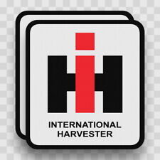 2 Industrial Harvester Decal Vinyl Sticker Ih Tractor Farm Agriculture Premium
