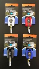 Key Cover Led Bright Light Keychain Torch Flashlight Keyring Case Cap New 
