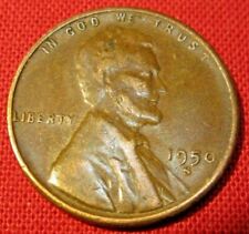1950 S Lincoln Wheat Cent - Circulated - G Good To Vf Very Fine - 95 Copper