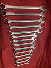 Sk Sk Combination Wrench Set Sae 14 Piece Includes Large Sizes