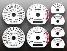 White Face Gauges For 1999-2004 Ford Mustang