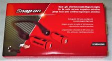 New Snap-on Neck Light Hands-free Rechargeable Red With Removable Heads New
