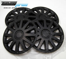Hubcap 16 Inch Wheel Rim Skin Cover 4pcs Set Matte Black -style 610 16 Inches-
