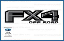 2x Ford F150 Fx4 Off Road Decals Fg Stickers Truck Bed Side Gray Black Fh5a1