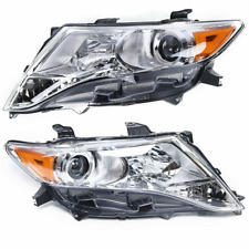 Pair For Toyota Venza 2009-2016 Headlights Headlamps Pair Left Right