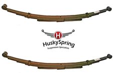2 Packs Of 5 Leaf Springs Husky Hd Rear For Toyota Tundra 2007-18 W. Bushings