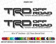 Trd Off Road Decals Set For Toyota Tacoma Tundra Truck Bedside 4x4 Stickers