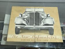 1932 Hupmobile Eight Six Series 216 222 226 Sales Folder Brochure Original
