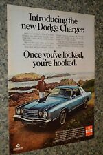 1976 Dodge Charger Daytona Original Advertisement Print Ad 76 Mopar