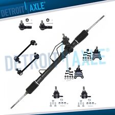 9pc Complete Power Steering Rack And Pinion Suspension Kit For Honda Passport