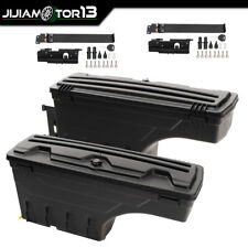 Left Right Side Truck Bed Storage Box Toolbox Fit For Toyota Tundra 2007-2021