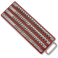 80pc Socket Tray Rack 14 38 12 Inch Snap Rail Tool Set Organizer