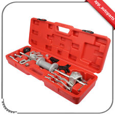 Set Slide Hammer Dent Puller Tool Kit Wrench Adapter Axle Bearing Pulle Hub Auto
