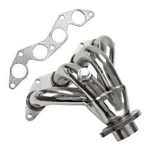 Stainless Steel Manifold Header Cylinder For 2001-2005 Honda Civic Hx 1.7l L4- 4