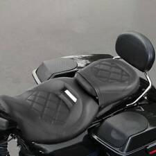 Driver Passenger Two Up Seat Fit For Harley Touring Road King Glide 2009-2023